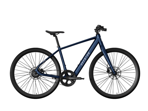 Aventon Soltera 3 ADV Matte Storm Blue side view