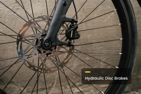 Aventon Soltera 3 ADV hydraulic disc brakes
